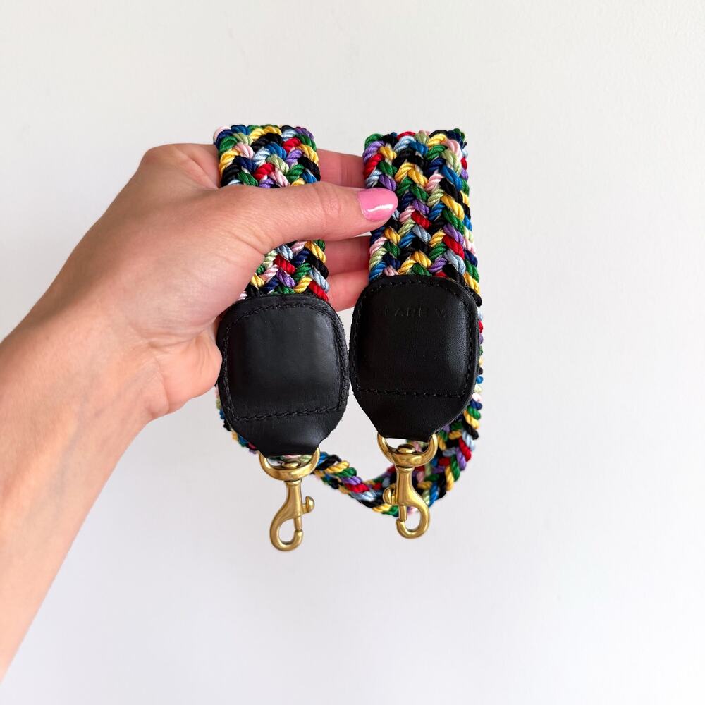 Clare V. Multicolor Braided Replacement Detachable Shoulder Strap NEW